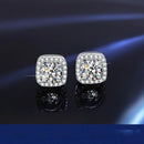 Clous d’Oreilles Moissanite Certifiés en Argent 925