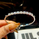 Bracelet Diamant Moissanite Certifié GRA pour Femme en Véritable Argent 925