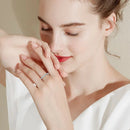 Alliance Éternité Moissanite 2mm pour Femme