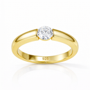 Bague Point d’Éclat – La Beauté en Suspension