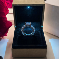 Bague de Luxe en Argent Sterling 925 et Or 18K