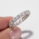 Bague Transparence – Un Éclat Pur et Intemporel