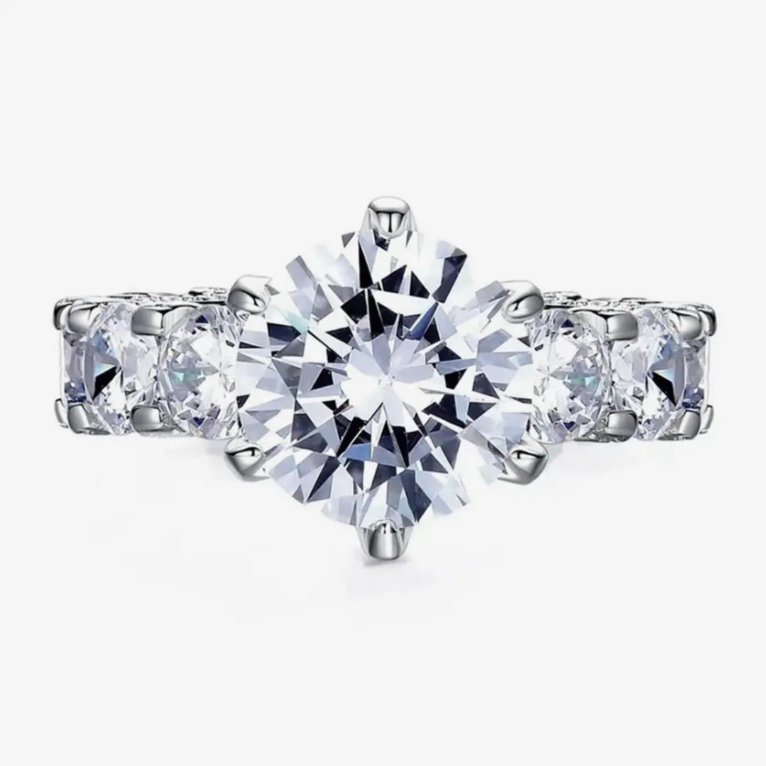 Bague de Luxe en Argent Sterling 925 et Or 18K