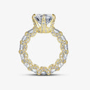 Bague de Luxe en Argent Sterling 925 et Or 18K