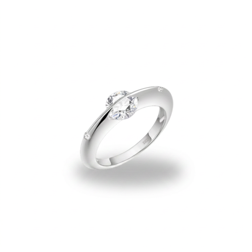 Rotating Shooting Star Ring – A Sparkle in Motion