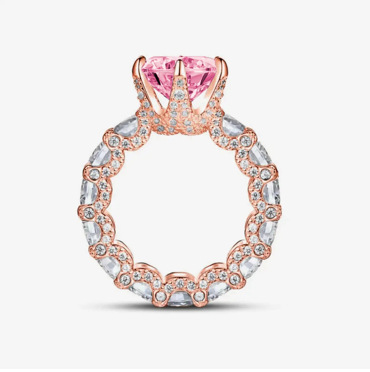 Bague de Luxe en Argent Sterling 925 et Or 18K