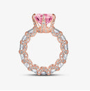 Bague de Luxe en Argent Sterling 925 et Or 18K