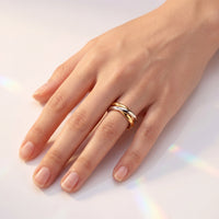 Trilogy Ring — Three Sparkles in Motion