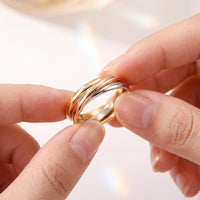 Trilogy Ring — Three Sparkles in Motion
