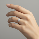 Bague Étoile Filante Rotative – Un Éclat en Mouvement